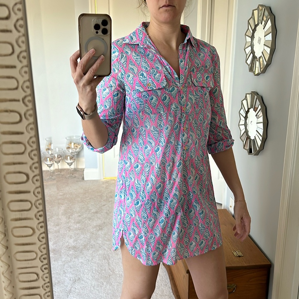 Lilly Pulitzer Shirtdress Cover-up